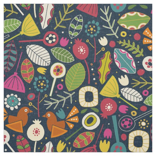 BLOM INDIG STOFF (Muster)