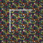 BLOM INDIG STOFF (Kachel)