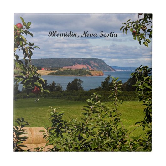 Blomidin, Nova Scotia, Kanada Fliese (Vorderseite)