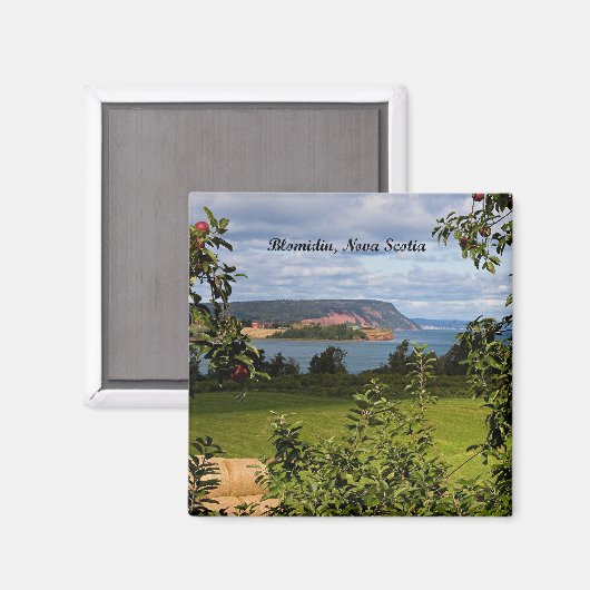 Blomidin, Nova Scotia, Kanada Magnet (Vorderseite/Rückseite)
