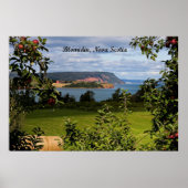 Blomidin, Nova Scotia, Kanada Poster (Vorne)