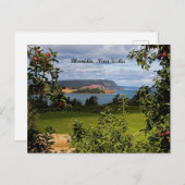 Blomidin, Nova Scotia, Kanada Postkarte (Vorne/Hinten)