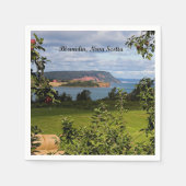 Blomidin, Nova Scotia, Kanada Serviette (Vorderseite)