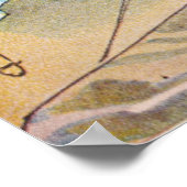 Blomsterfö von Carl Larsson Poster (Ecke)