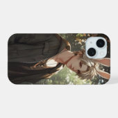 Blond Anime Bunny Boy iPhone 15 Hülle (Rückseite (Horizontal))