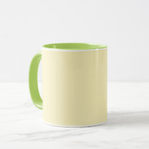 Blond (einfarbige Farbe)  Tasse