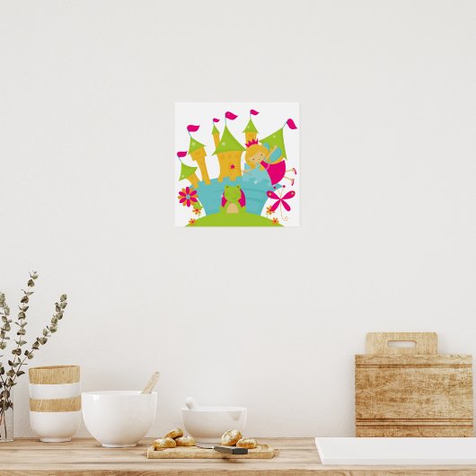 Blond Fairy Princess Poster (Küche)