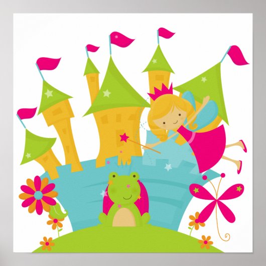 Blond Fairy Princess Poster (Vorne)