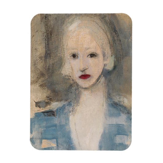 Blond Frau, Helene Schjerfbeck Magnet (Vertikal)