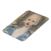 Blond Frau, Helene Schjerfbeck Magnet (Linke Seite)