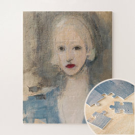 Blond Frau, Helene Schjerfbeck Puzzle