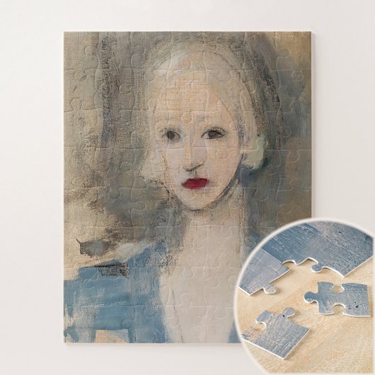 Blond Frau, Helene Schjerfbeck Puzzle