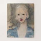 Blond Frau, Helene Schjerfbeck Puzzle (Vertikal)