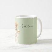Blond Gelbes Kleid Aperitivo Kaffeetasse (VorderseiteRechts)