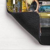 blond, Gewehr, Cadillac Mousepad (Ecke)