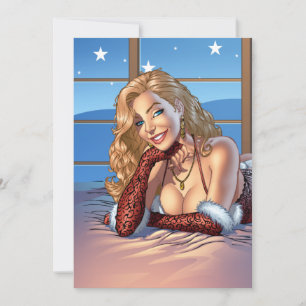 Blond Hair, Blue Mit Augen Beauty Illustration - A