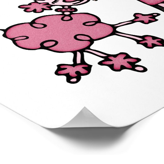 Blond Hair Diva Poster (Ecke)