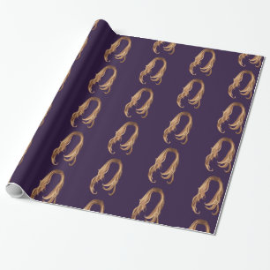 Blond Hair Geschenkpapier