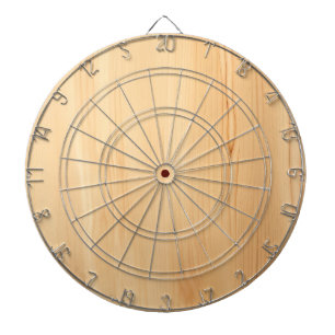 Blond-Holzstruktur Dartscheibe