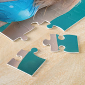 Blond in einem Bikini-Unterwasser-Foto Puzzle (Seite)