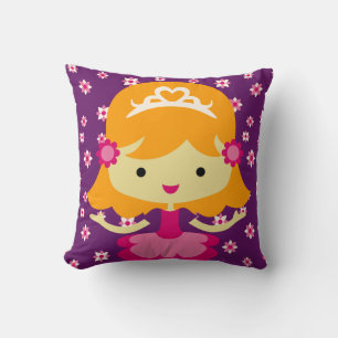 Blond Little Princess Pillow Kissen