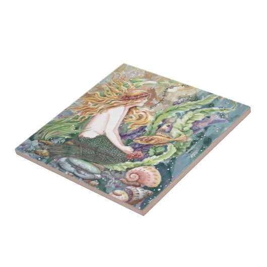 Blond-Meraid Fliese (Seite)