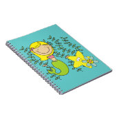 Blond Mermaid Notizblock (Rechte Seite)