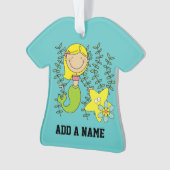 Blond Mermaid Ornament (Vorderseite)