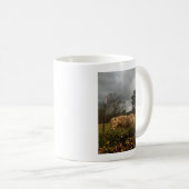 Blond Miniature Pony / Pferd Kaffeetasse (VorderseiteRechts)