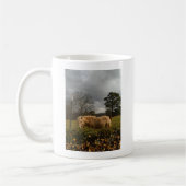 Blond Miniature Pony / Pferd Kaffeetasse (Links)