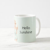 Blond Mint Top Hallo Sonnenschein Eiscreme Strand Kaffeetasse (VorderseiteRechts)