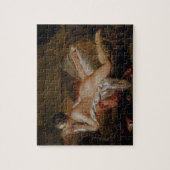 Blond Odalisque von Francois Boucher Puzzle (Vertikal)