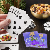 Blond Princess Playing Cards Spielkarten (In Situ)