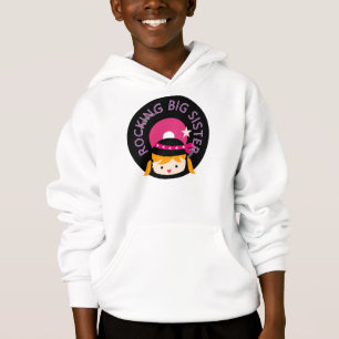 Blond Rocking Big Sister Hoodie