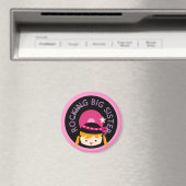 Blond Rocking Big Sister Magnet (In Situ (Geschirrspüler))