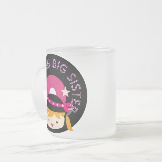 Blond Rocking Big Sister Mattglastasse (Vorderseite Links)