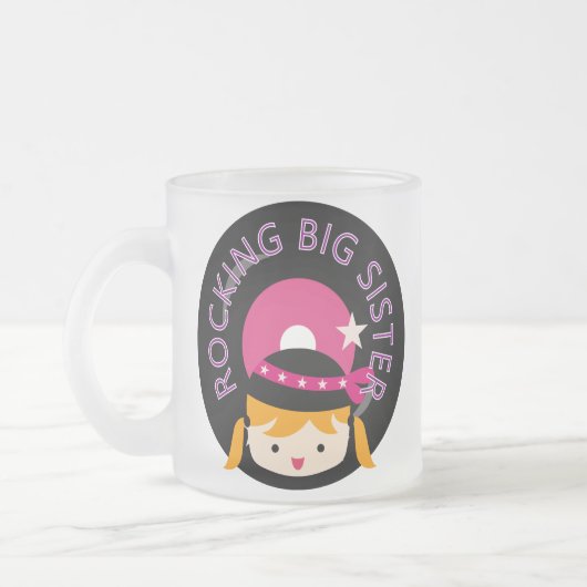 Blond Rocking Big Sister Mattglastasse (Links)