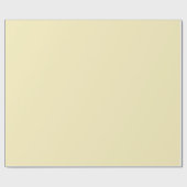 Blond Solid Color Geschenkpapier (Flach)