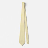 Blond Solid Color Krawatte (Vorderseite)