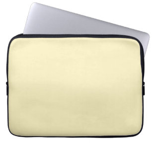 Blond (Vollfarbe) Laptopschutzhülle
