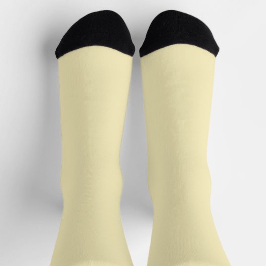 Blond (Vollfarbe) Socken (Oben)