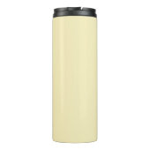 Blond (Vollfarbe) Thermosbecher (Rückseite)