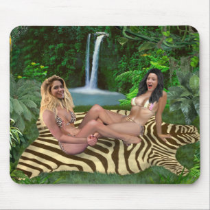 BLOND VS BRAUN MOUSEPAD