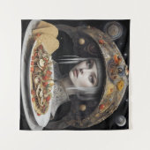 Blond Women on Planet Taco Fantasy Wandteppich (Vorderseite (Horizontal))