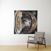 Blond Women on Planet Taco Fantasy Wandteppich (Beispiel (Horizontal))