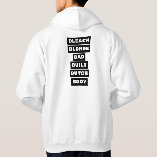 Blonde 3 hoodie (Rückseite)