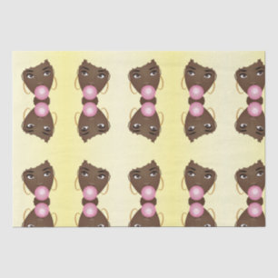 Blonde Afro, Poppingrosa Bubblegum Seidenpapier