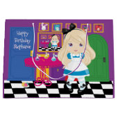 Blonde Alice - Trinken Sie mir große Geschenktüte (Vorderseite)