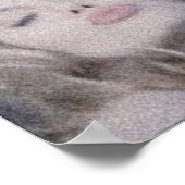 Blonde Angelina Jolie Headshots Poster (Ecke)