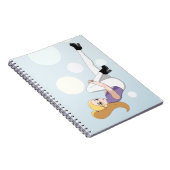 Blonde Anime Girl Notizblock (Rechte Seite)